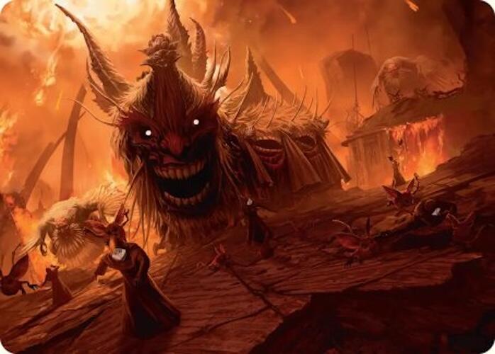 The Final Days Art Card [FINAL FANTASY Art Series] Magic: The Gathering