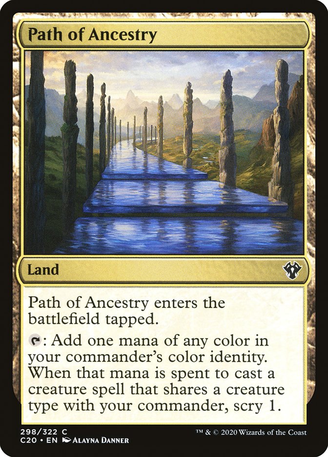 Path of Ancestry [Commander 2020] Magic: The Gathering