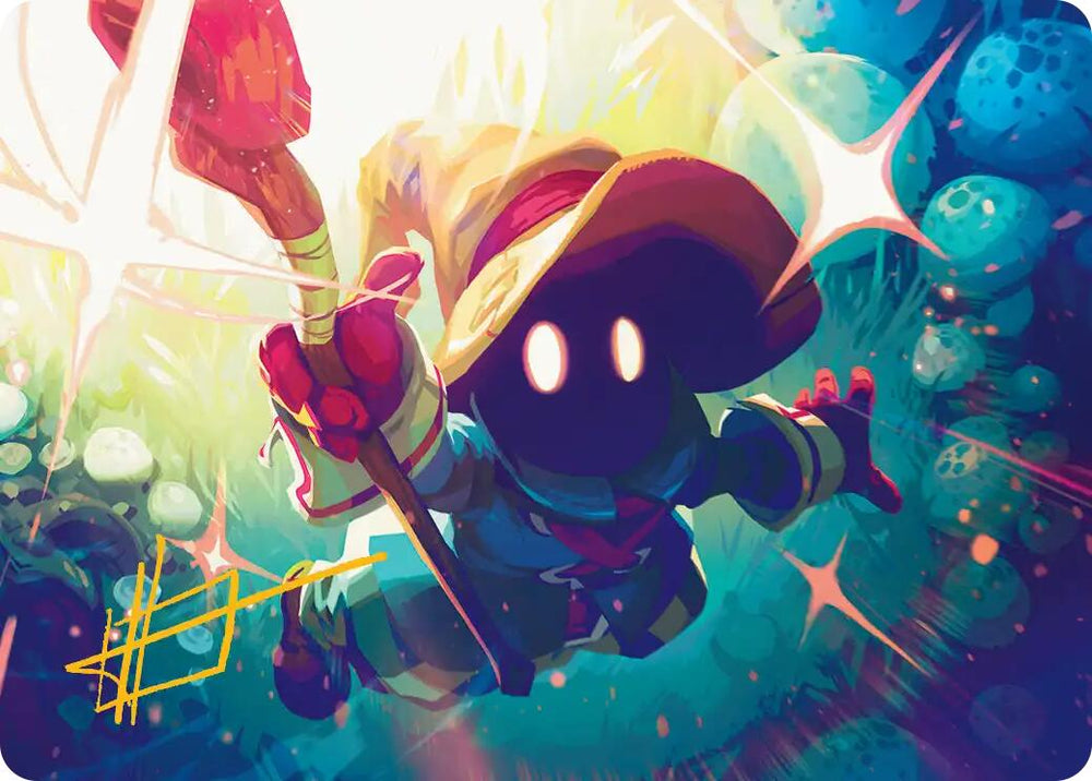 Vivi Ornitier Art Card (Gold-Stamped Signature) [FINAL FANTASY Art Series] Magic: The Gathering