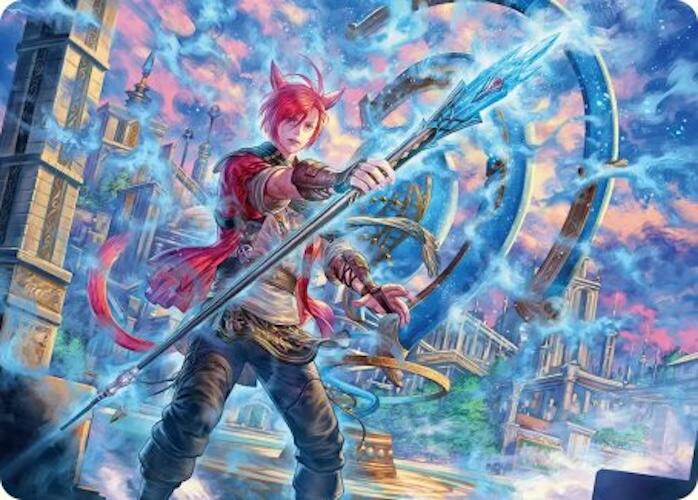 G'raha Tia, Scion Reborn Art Card (19) [FINAL FANTASY Art Series] Magic: The Gathering