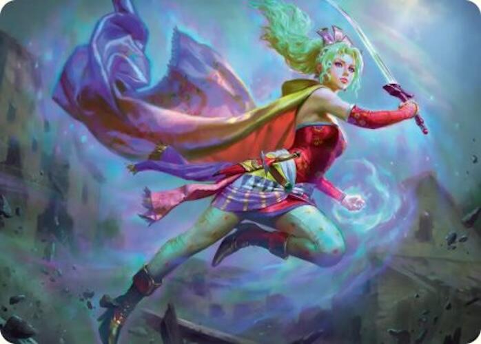 Terra, Herald of Hope Art Card [FINAL FANTASY Art Series] Magic: The Gathering