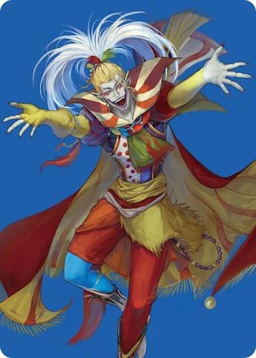Kefka, Court Mage Art Card [FINAL FANTASY Art Series] Magic: The Gathering