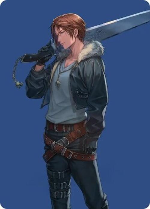 Squall, SeeD Mercenary Art Card [FINAL FANTASY Art Series] Magic: The Gathering