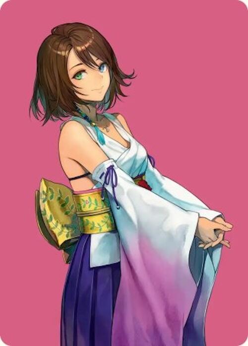 Yuna, Hope of Spira Art Card [FINAL FANTASY Art Series] Magic: The Gathering