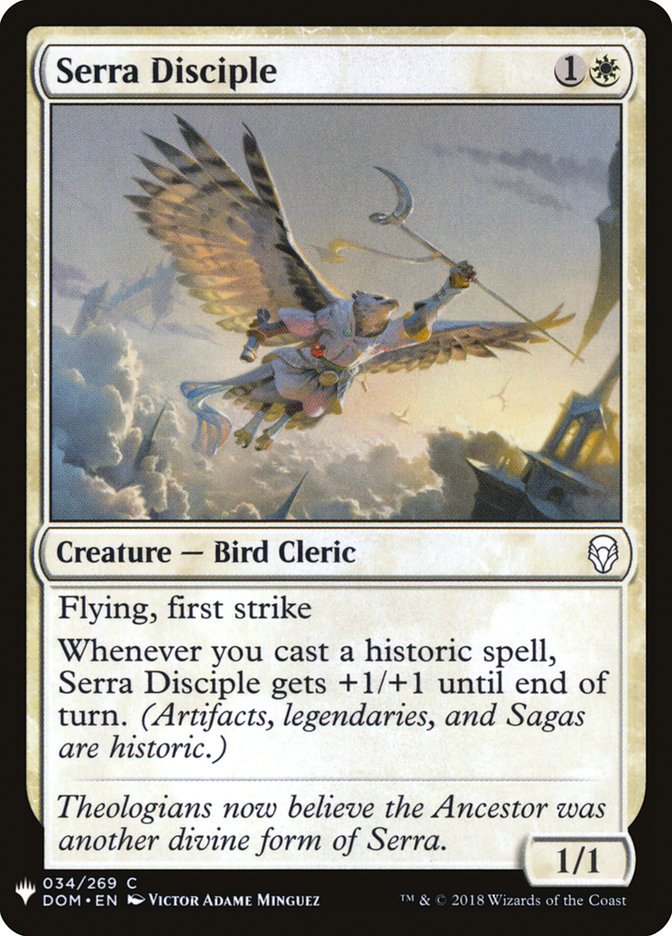 Serra Disciple [Mystery Booster] Magic: The Gathering