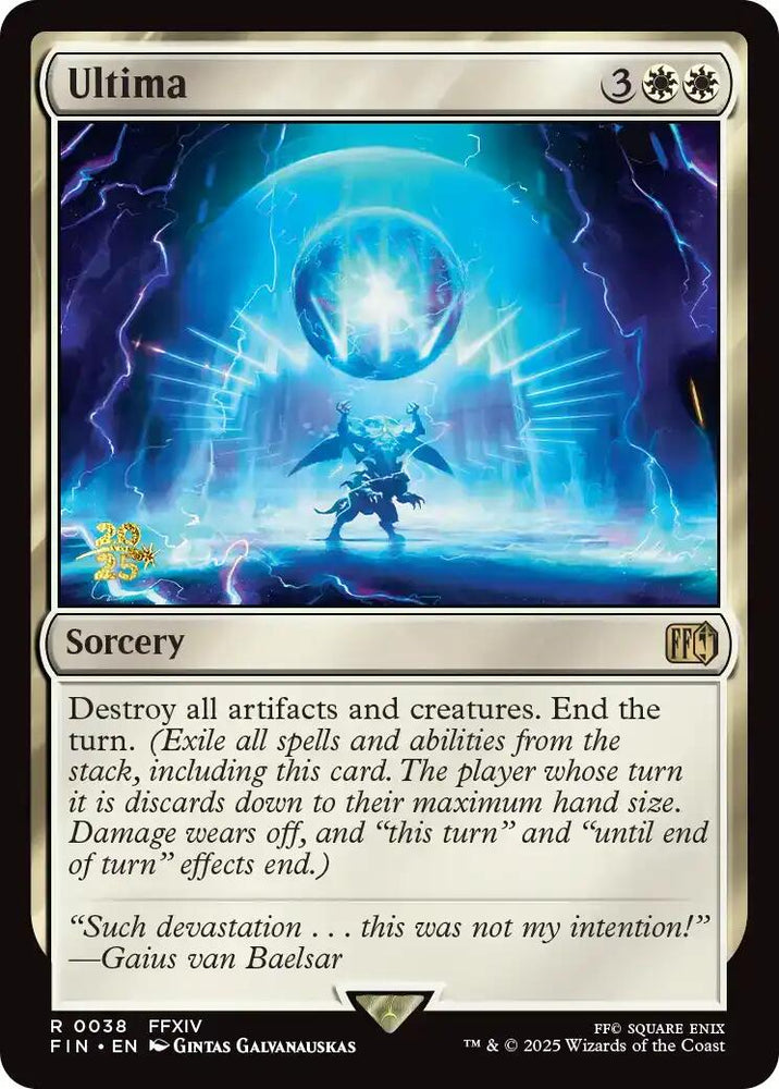 Ultima [FINAL FANTASY Prerelease Promo] Magic: The Gathering