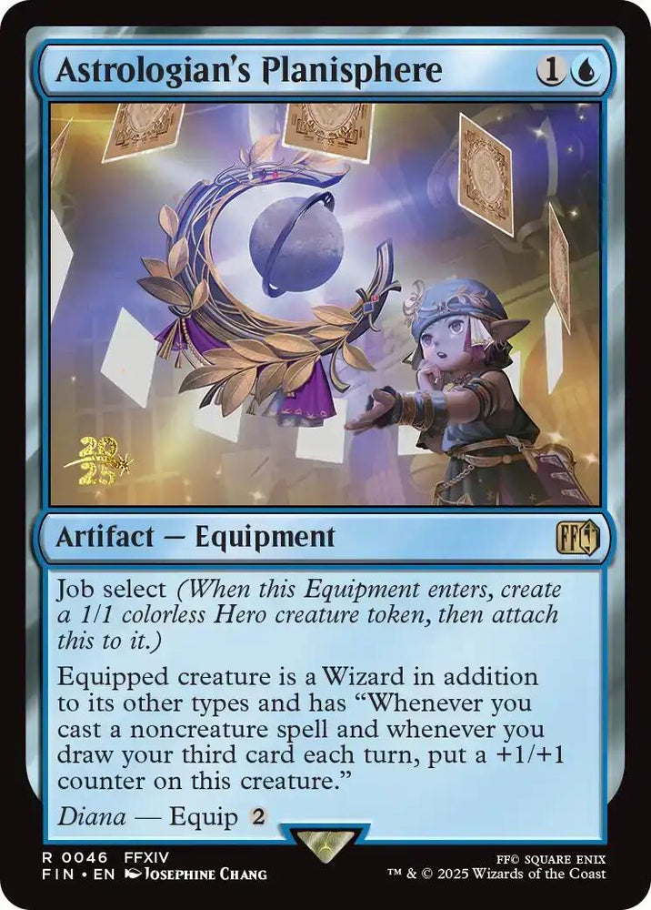 Astrologian's Planisphere [FINAL FANTASY Prerelease Promo] Magic: The Gathering