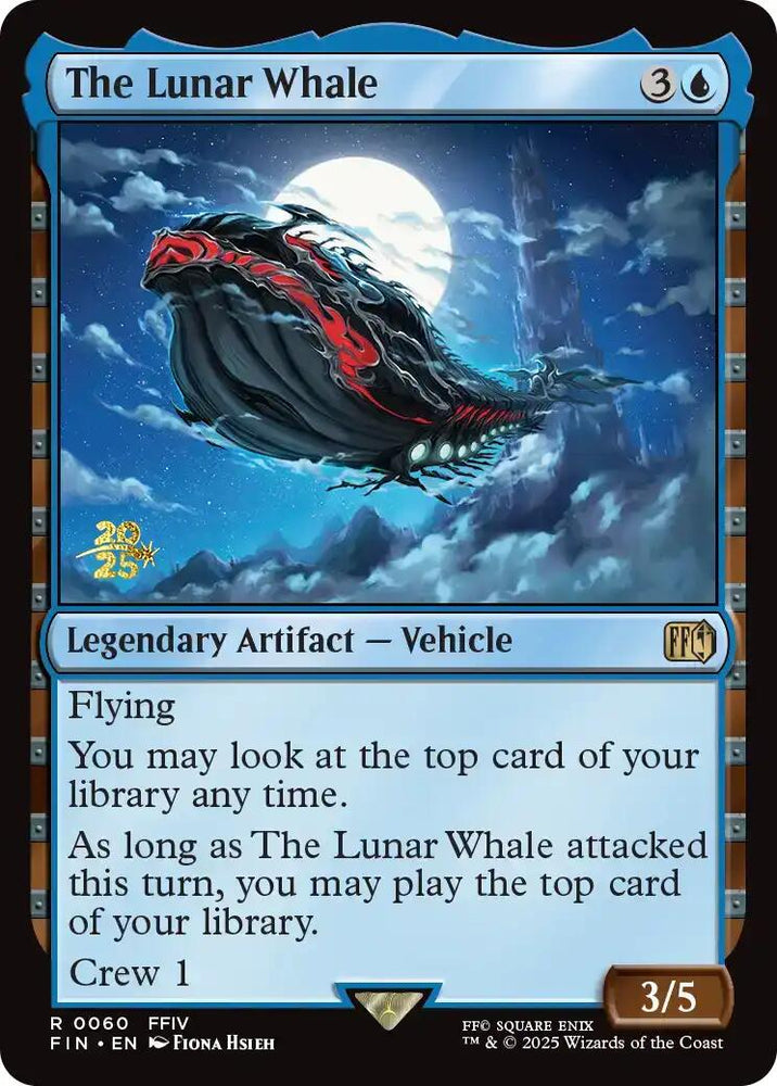 The Lunar Whale [FINAL FANTASY Prerelease Promo] Magic: The Gathering