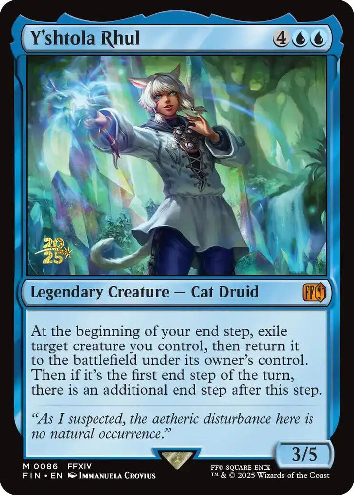 Y'shtola Rhul [FINAL FANTASY Prerelease Promo] Magic: The Gathering