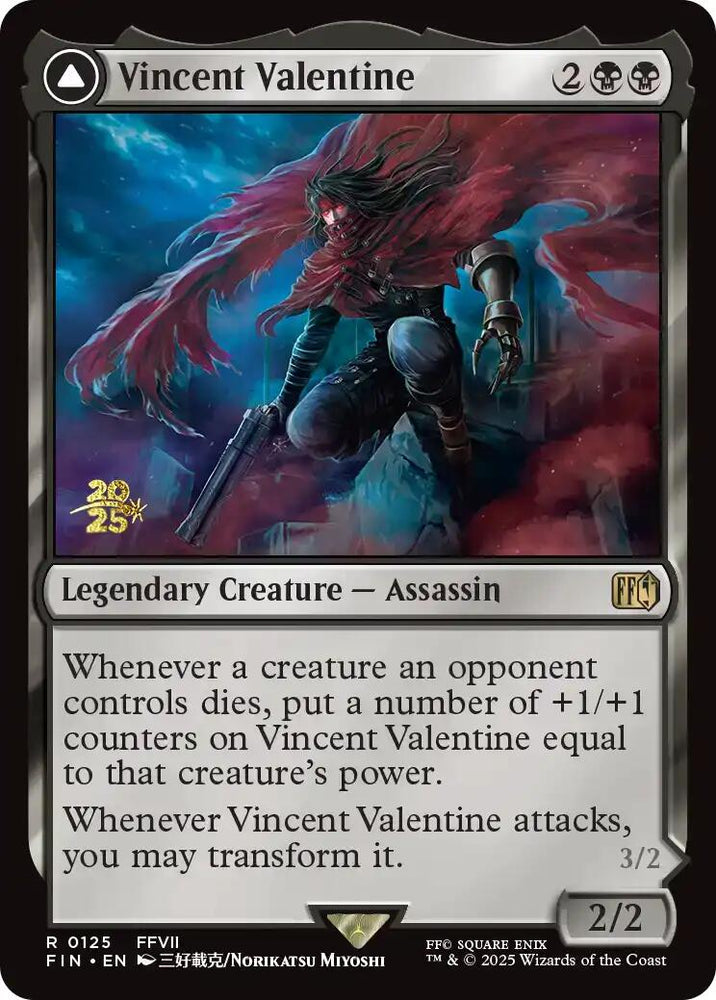 Vincent Valentine // Galian Beast [FINAL FANTASY Prerelease Promo] Magic: The Gathering