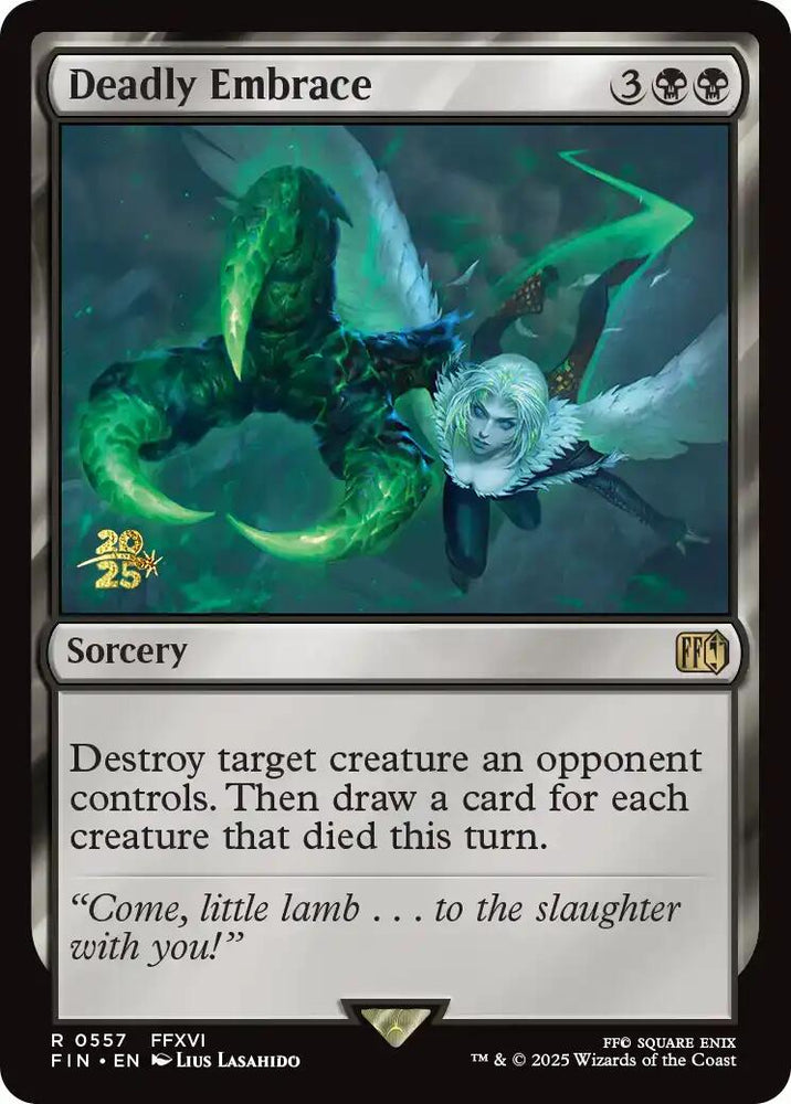 Deadly Embrace [FINAL FANTASY Prerelease Promo] Magic: The Gathering