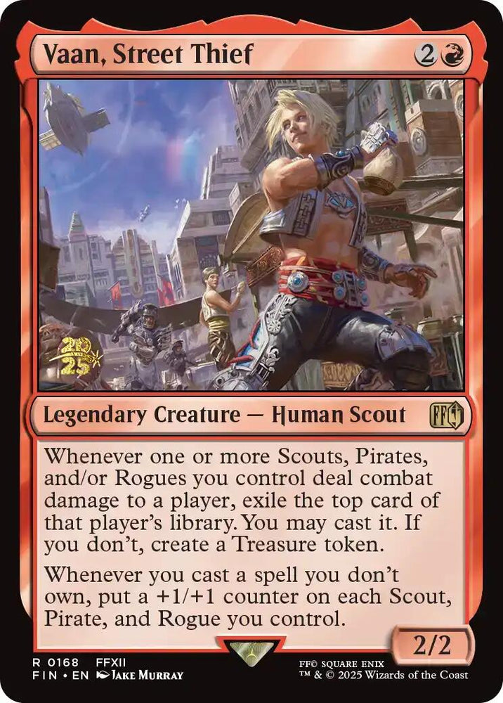 Vaan, Street Thief [FINAL FANTASY Prerelease Promo] Magic: The Gathering