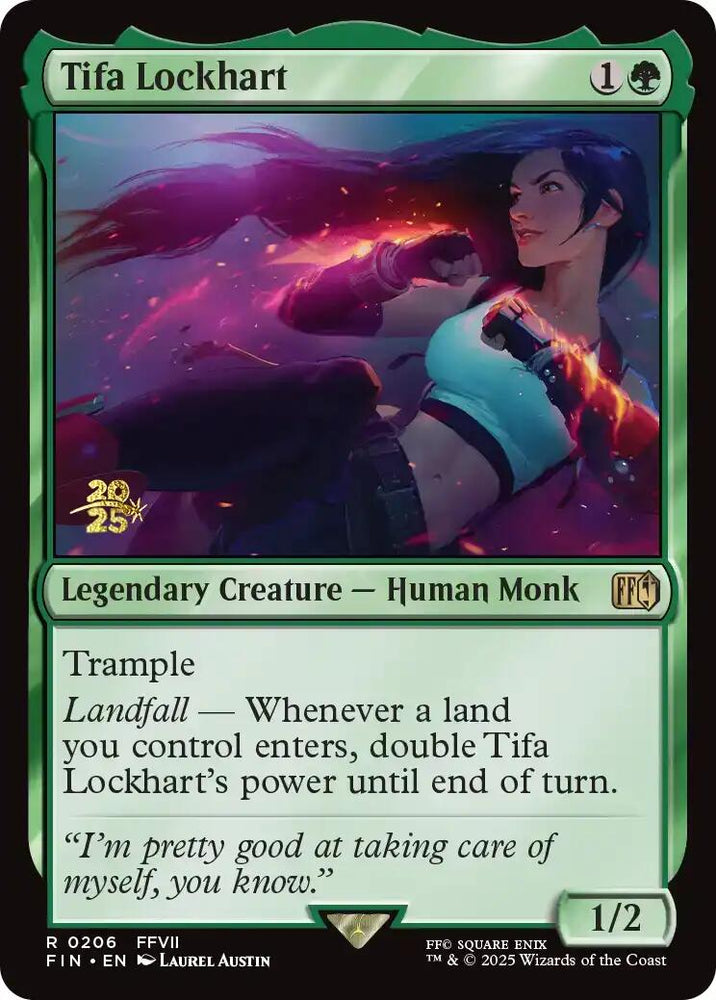 Tifa Lockhart [FINAL FANTASY Prerelease Promo] Magic: The Gathering