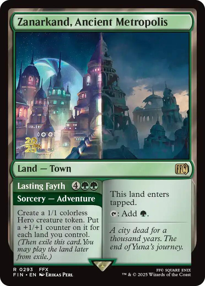 Zanarkand, Ancient Metropolis [FINAL FANTASY Prerelease Promo] Magic: The Gathering