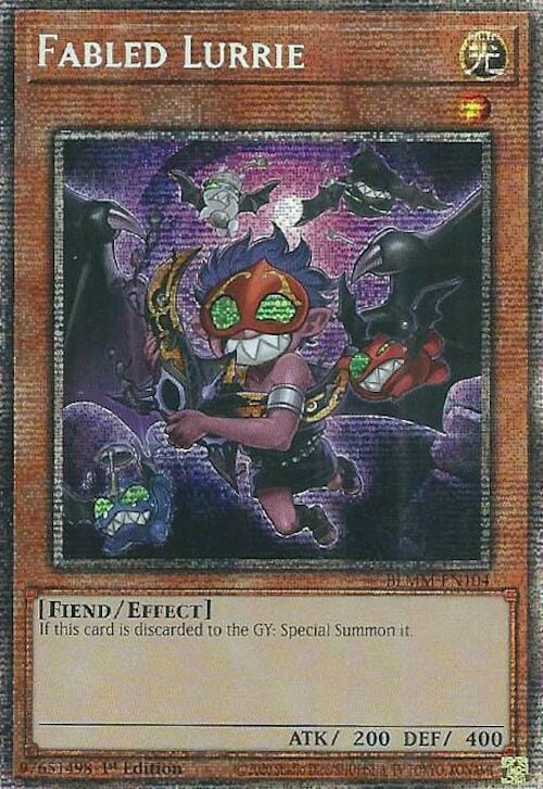 Fabled Lurrie (Starlight Rare) [BLMM-EN104] - Yugioh Cards For Your TCG Needs!