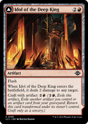 Idol of the Deep King // Sovereign's Macuahuitl [The Lost Caverns of Ixalan] Magic: The Gathering