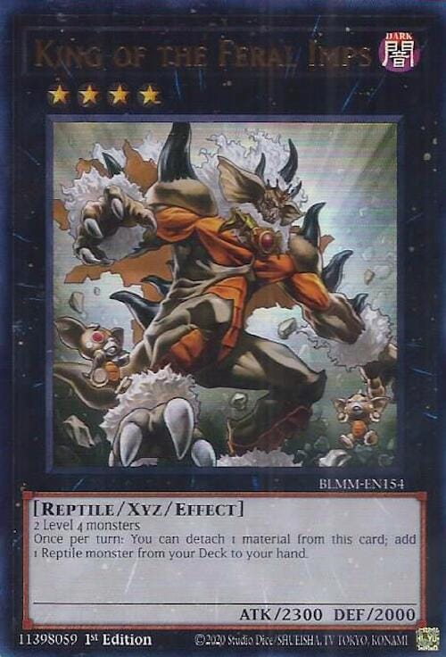 King of the Feral Imps [BLMM-EN154] Ultra Rare - Yugioh Cards For Your TCG Needs!