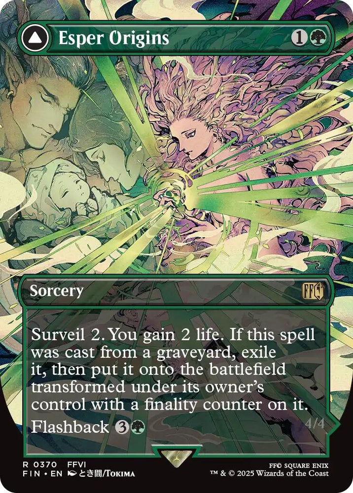 Esper Origins // Summon: Esper Maduin (Borderless) [FINAL FANTASY] Magic: The Gathering