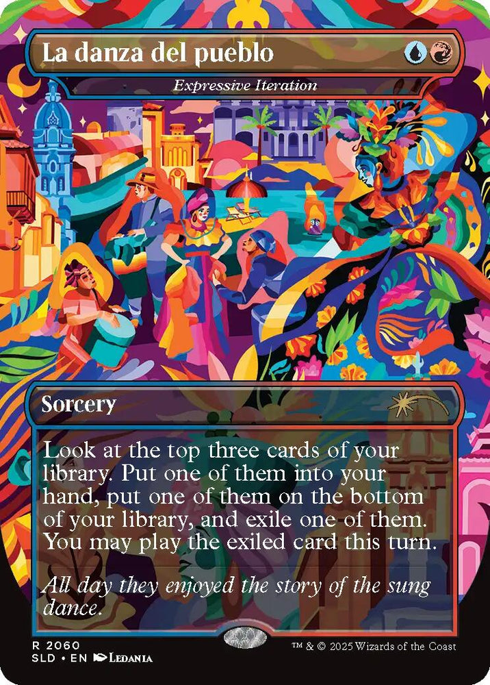 La danza del pueblo - Expressive Iteration [Secret Lair Drop Series] Magic: The Gathering