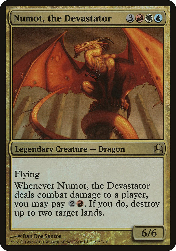 Numot, the Devastator (Oversized) [Commander 2011 Oversized] Magic: The Gathering