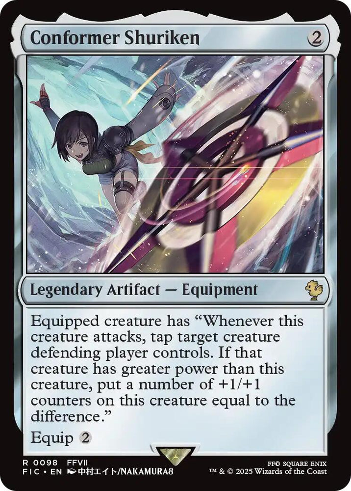 Conformer Shuriken (Surge Foil) [FINAL FANTASY Commander] Magic: The Gathering