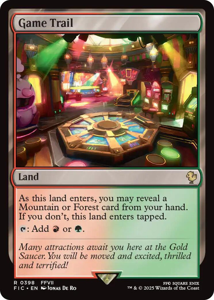 Game Trail (Surge Foil) [FINAL FANTASY Commander] Magic: The Gathering