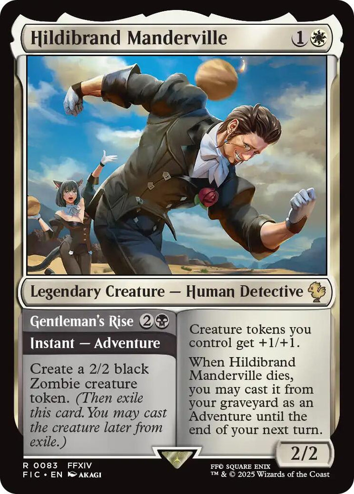 Hildibrand Manderville (Surge Foil) [FINAL FANTASY Commander] Magic: The Gathering