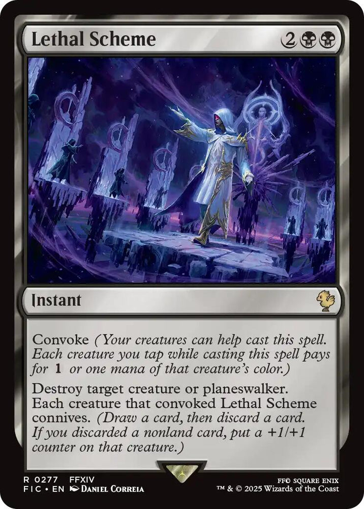 Lethal Scheme (Surge Foil) [FINAL FANTASY Commander] Magic: The Gathering