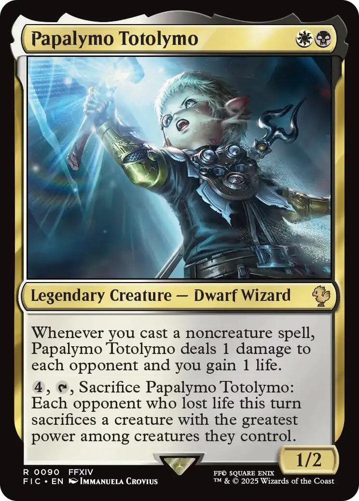 Papalymo Totolymo (Surge Foil) [FINAL FANTASY Commander] Magic: The Gathering