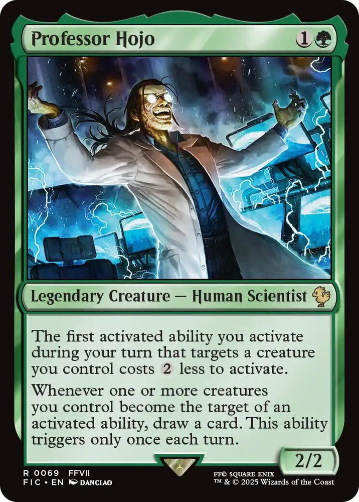 Professor Hojo (Surge Foil) [FINAL FANTASY Commander] Magic: The Gathering