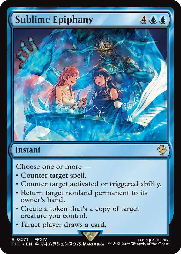 Sublime Epiphany (Surge Foil) [FINAL FANTASY Commander] Magic: The Gathering