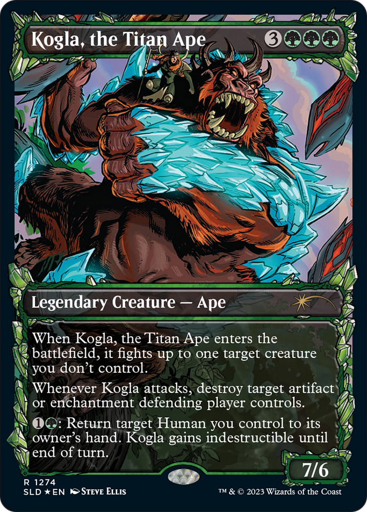 Kogla, the Titan Ape (Halo Foil) [Secret Lair Drop Series] Magic: The Gathering