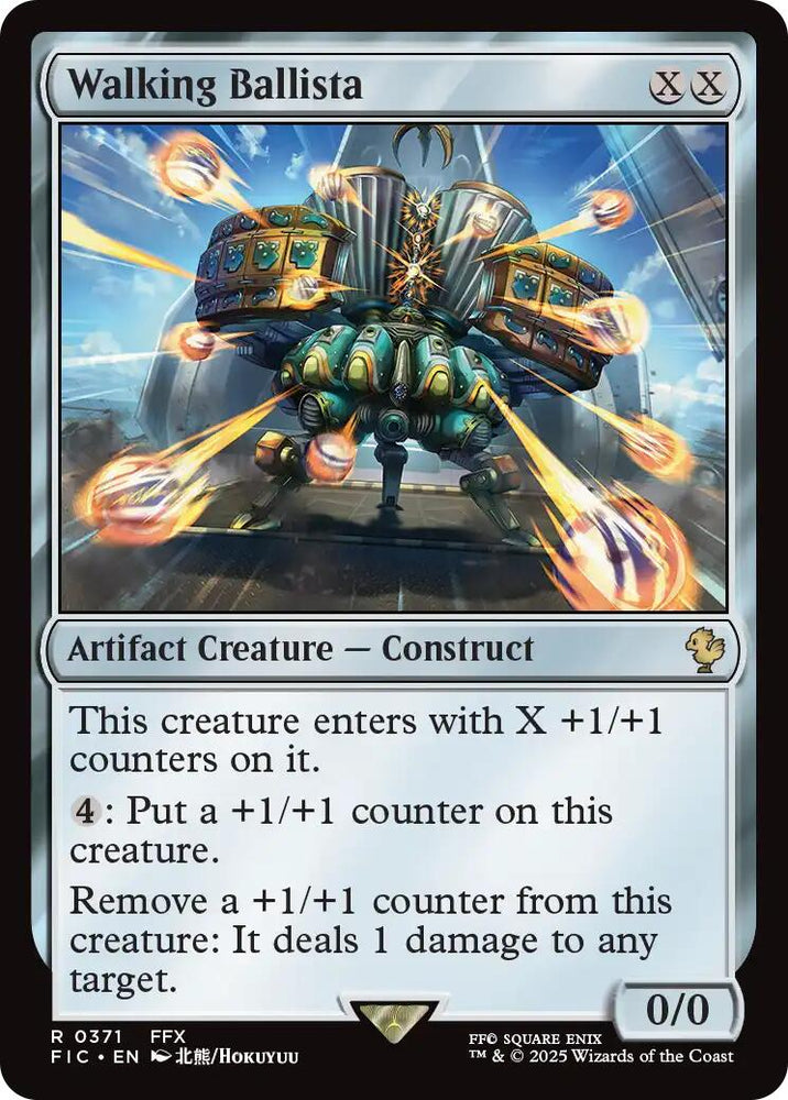 Walking Ballista (Surge Foil) [FINAL FANTASY Commander] Magic: The Gathering