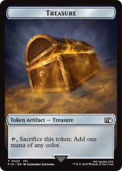 Hero (0007) // Treasure Double-Sided Token [FINAL FANTASY Tokens] Magic: The Gathering