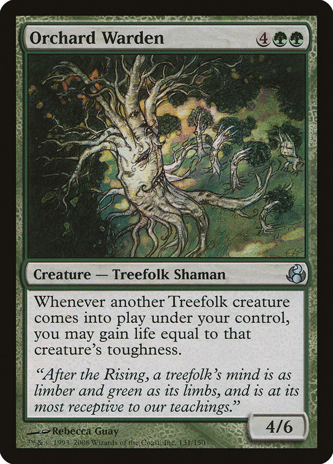 Orchard Warden [Morningtide] Magic: The Gathering