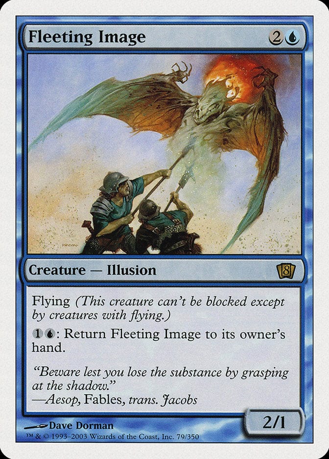 Fleeting Image [Eighth Edition] Magic: The Gathering