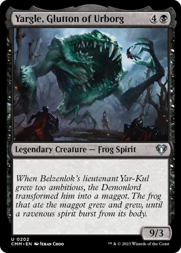 Yargle, Glutton of Urborg [Commander Masters] Magic: The Gathering