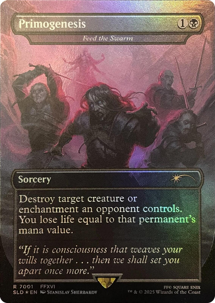 Primogenesis - Feed the Swarm (Rainbow Foil) [Secret Lair Drop Series] Magic: The Gathering