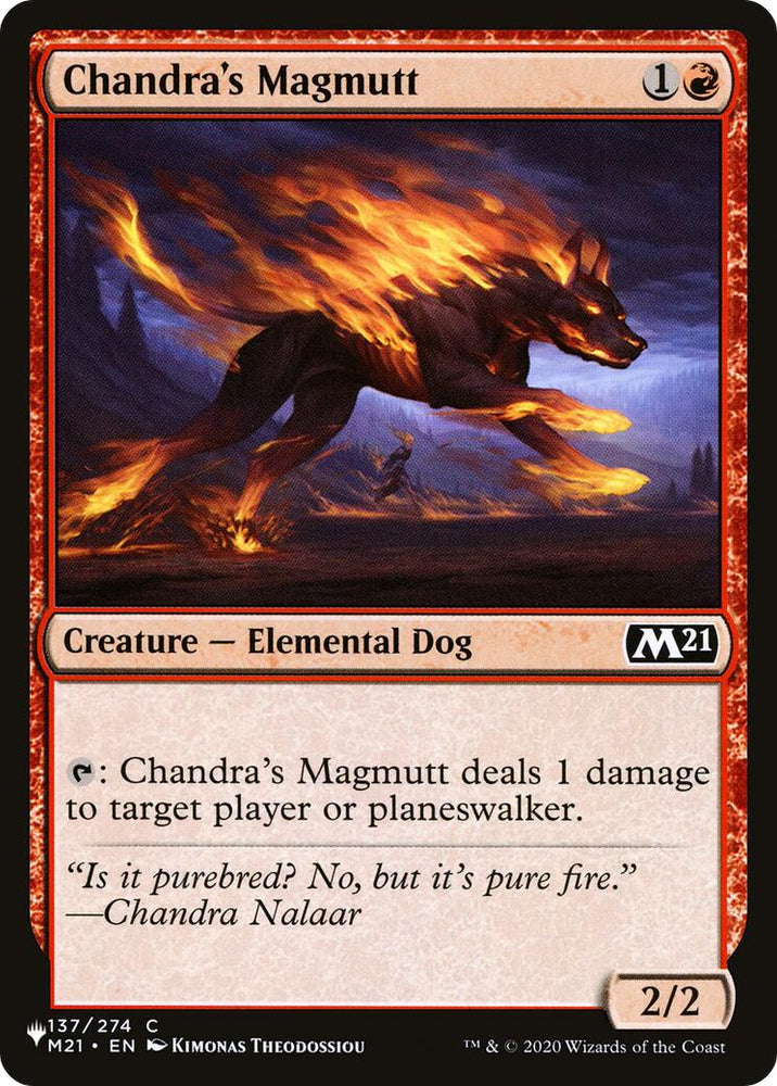 Chandra's Magmutt [The List] Magic: The Gathering