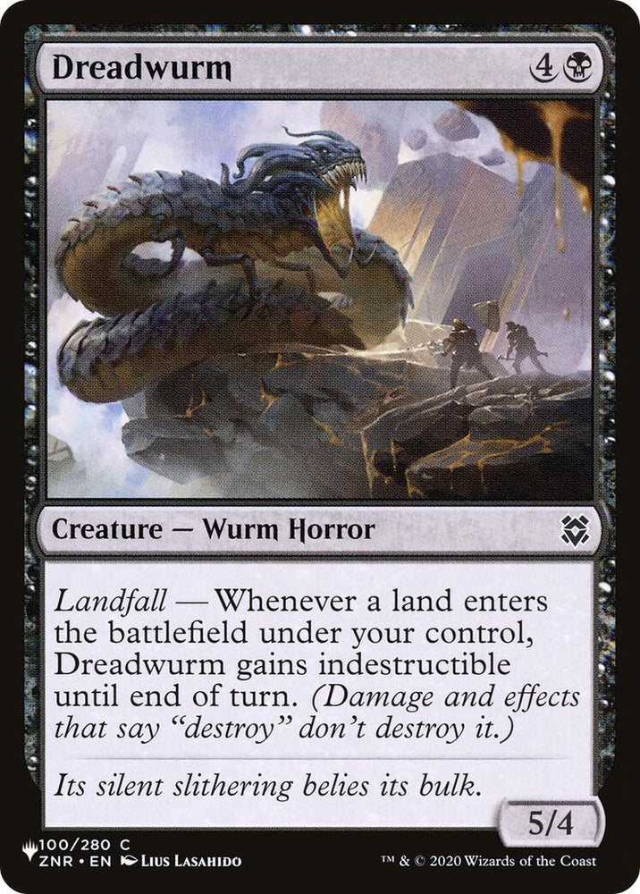 Dreadwurm [The List] Magic: The Gathering