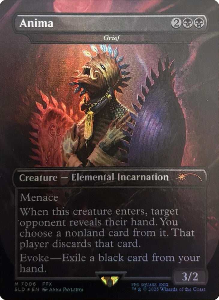 Anima - Grief (Rainbow Foil) [Secret Lair Drop Series] Magic: The Gathering