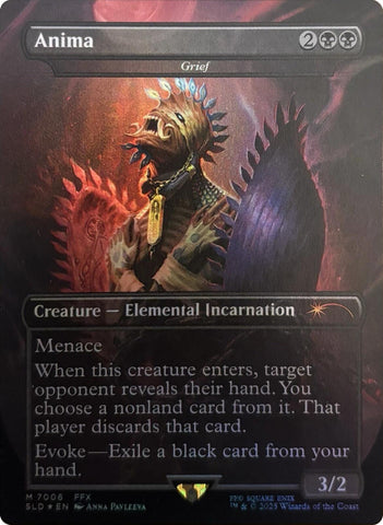 Anima - Grief (Rainbow Foil) [Secret Lair Drop Series] Magic: The Gathering
