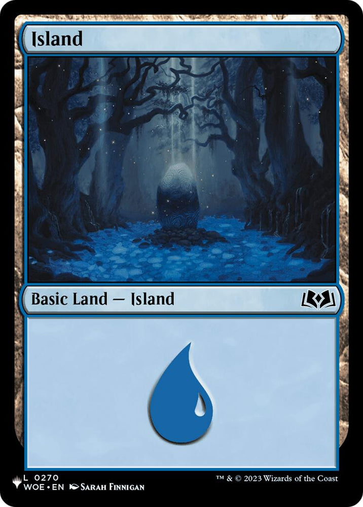 Island (WOE) [The List] Magic: The Gathering