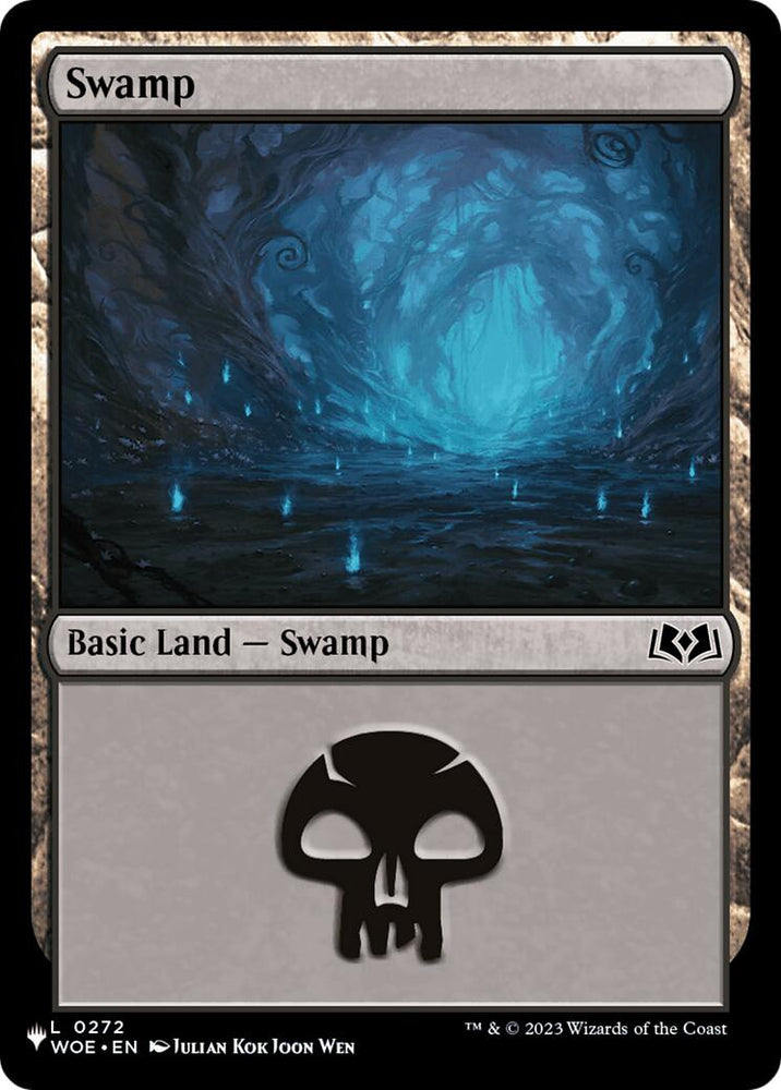 Swamp (0272) (WOE) [The List] Magic: The Gathering