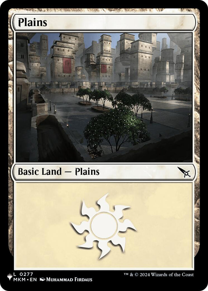 Plains (MKM) [The List] Magic: The Gathering