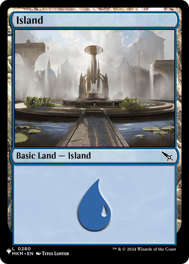 Island (MKM) [The List] Magic: The Gathering