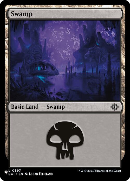 Swamp (LCI) [The List] Magic: The Gathering
