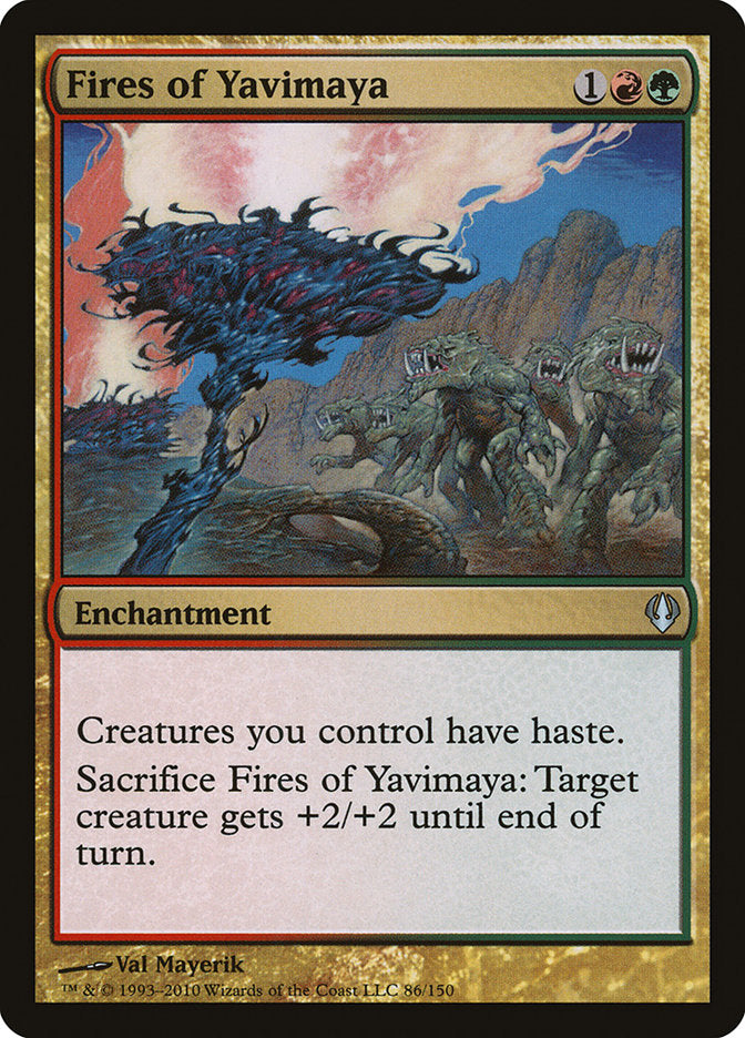 Fires of Yavimaya [Archenemy] Magic: The Gathering