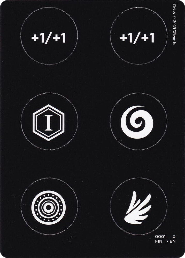Punch Card Token (0001 // 0002) [FINAL FANTASY Tokens] Magic: The Gathering
