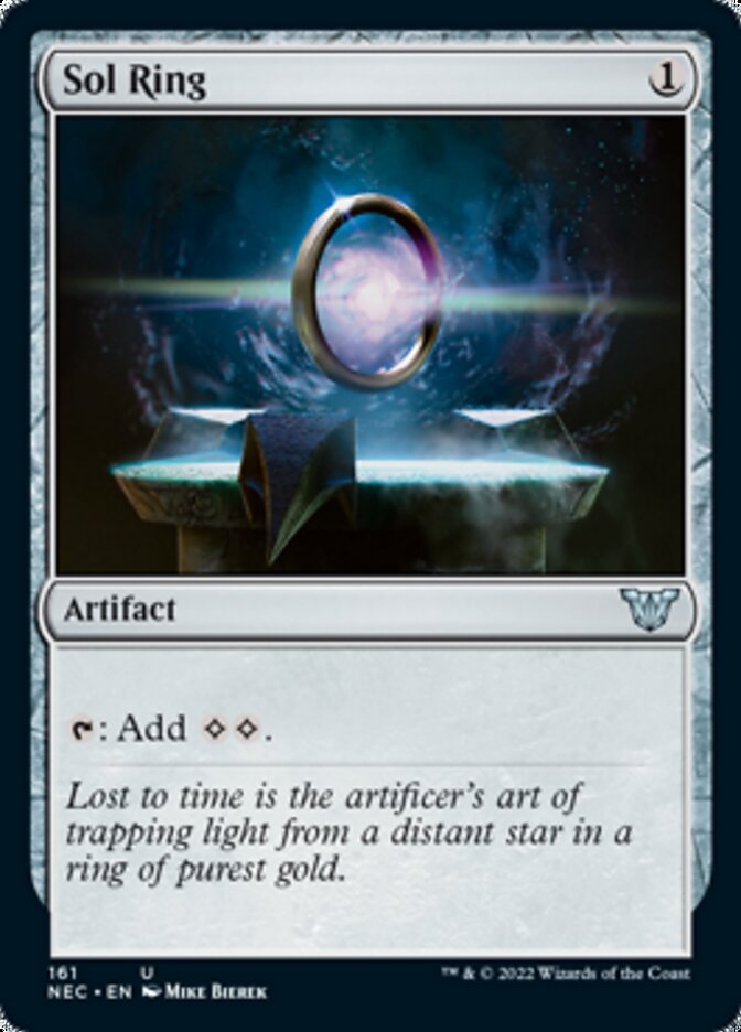 Sol Ring [Kamigawa: Neon Dynasty Commander] Magic: The Gathering